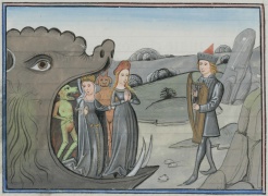 f. 105v mouth of hell